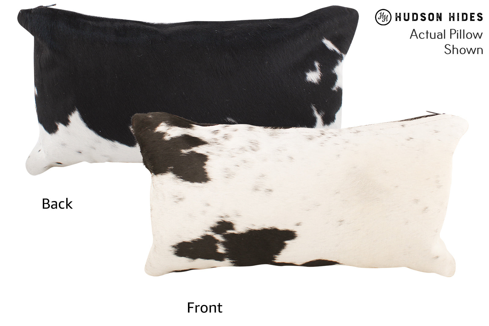 Black and White Cowhide Pillow #55152