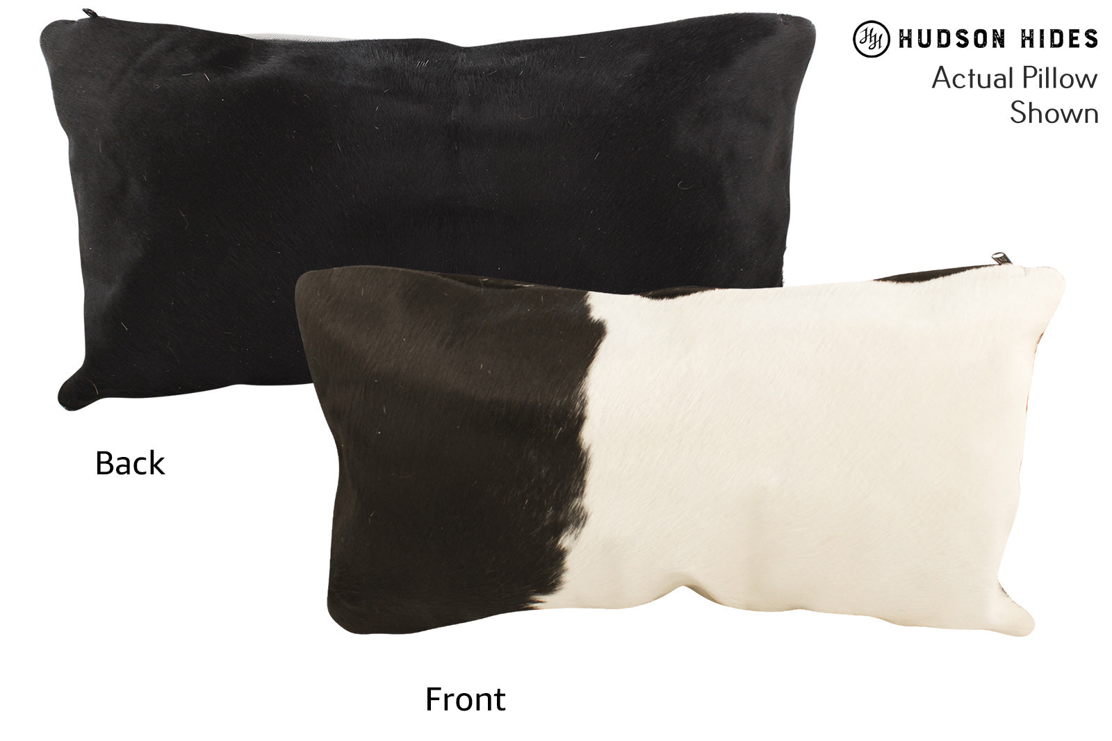 Black and White Cowhide Pillow #55199
