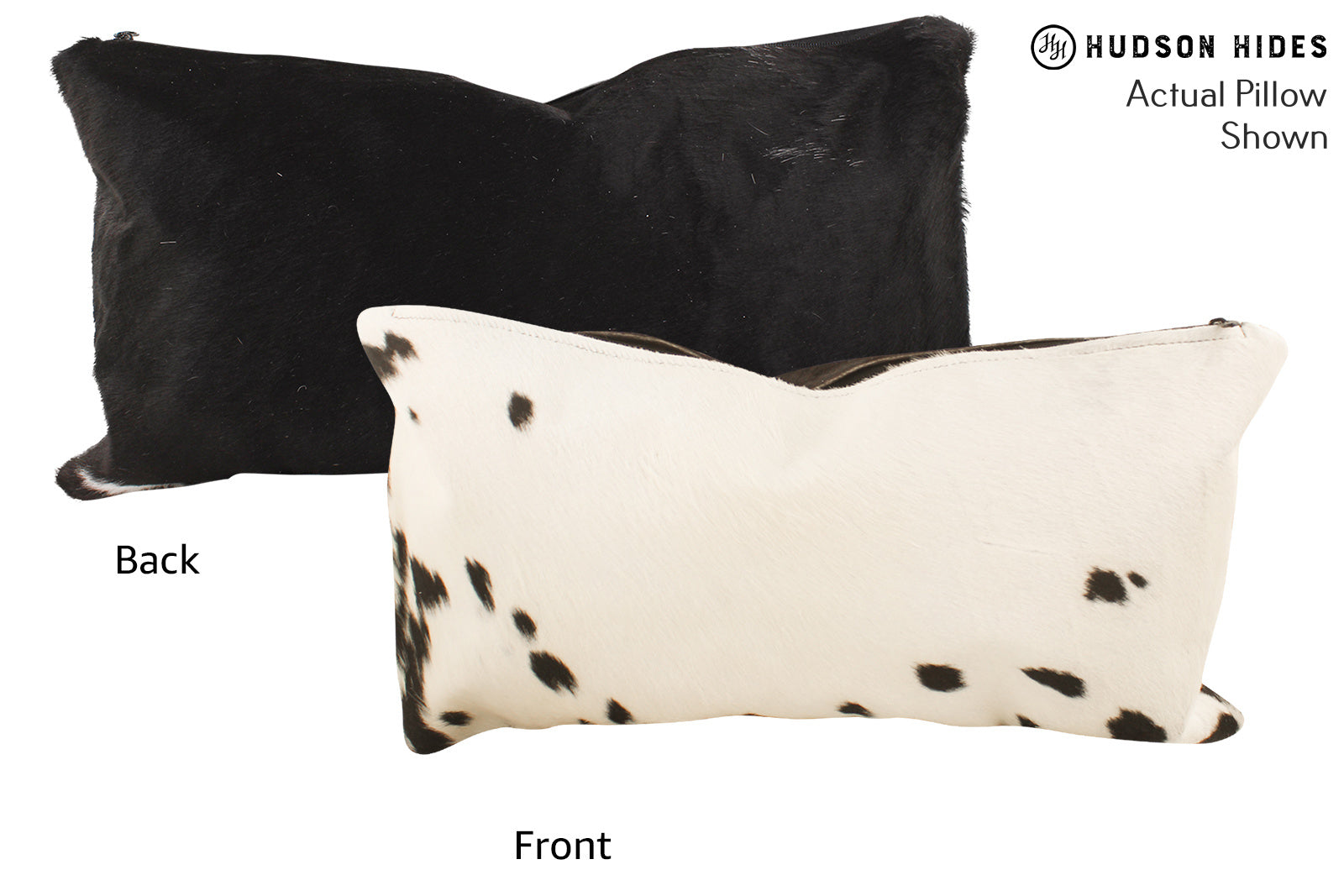 Black and White Cowhide Pillow #55225