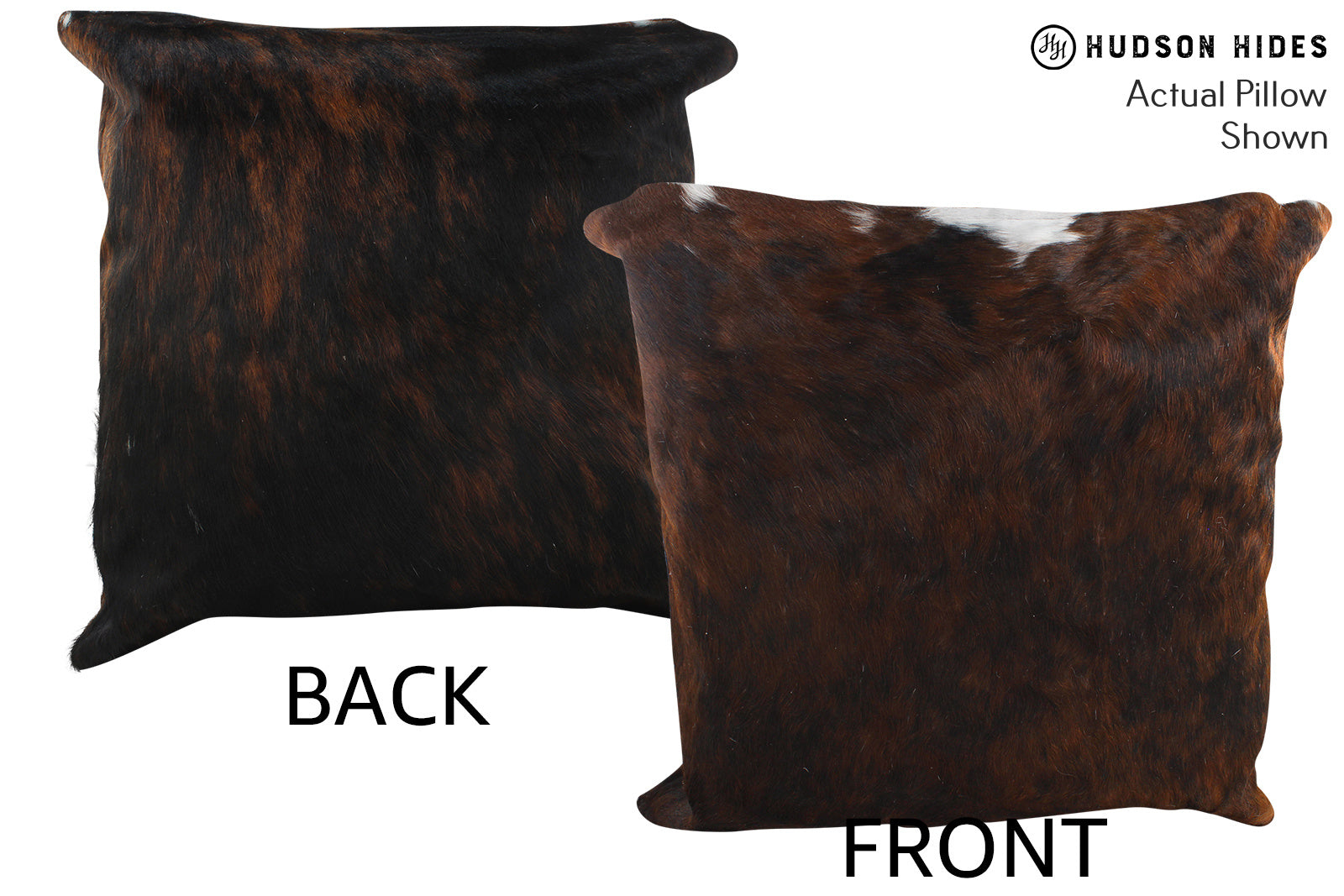 Dark Brindle Cowhide Pillow #56254