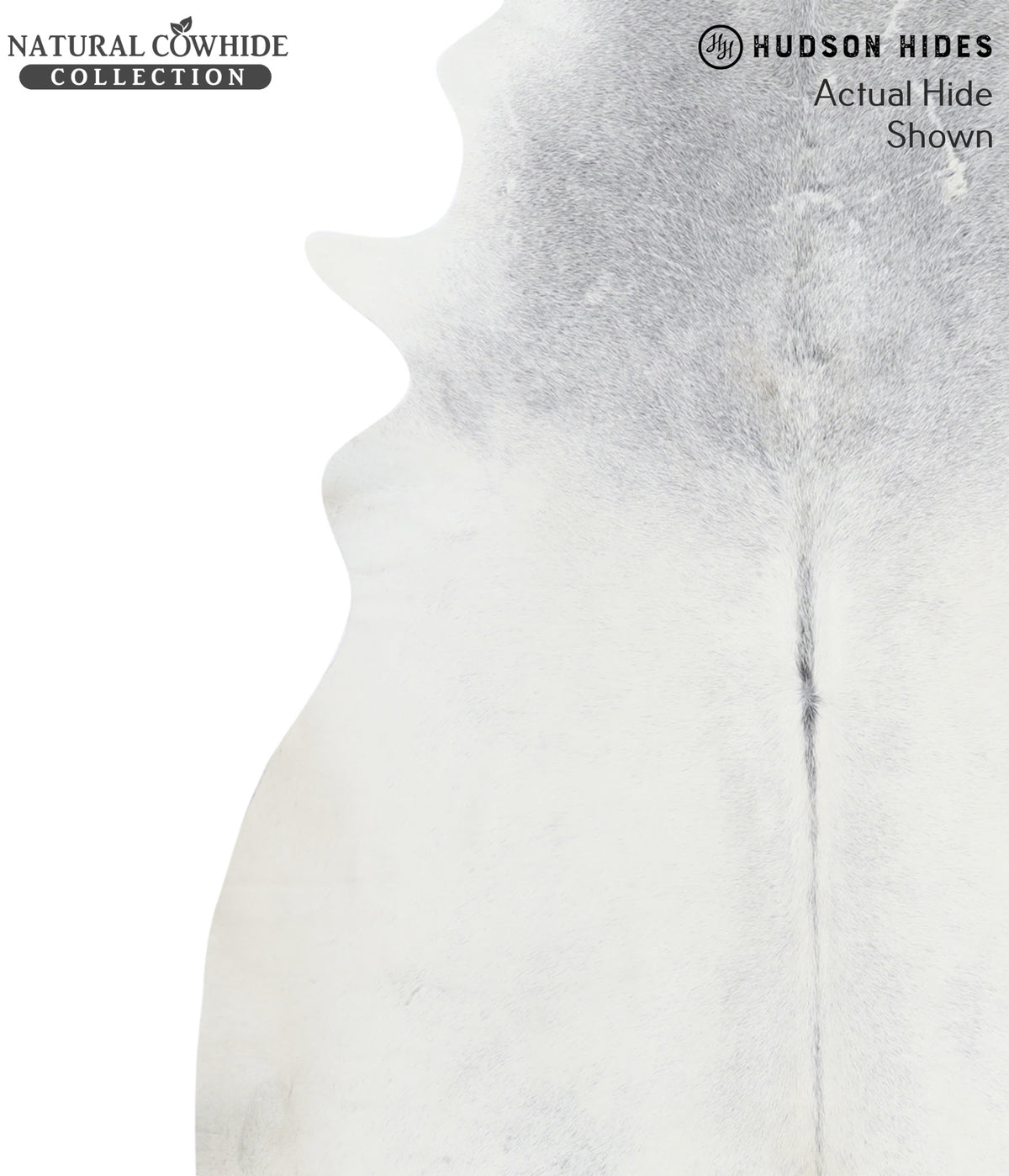 Medium Grey Cowhide Rug #58247