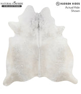 Medium Grey X-Large Brazilian Cowhide Rug 6'7"H x 6'1"W #58842 by Hudson Hides