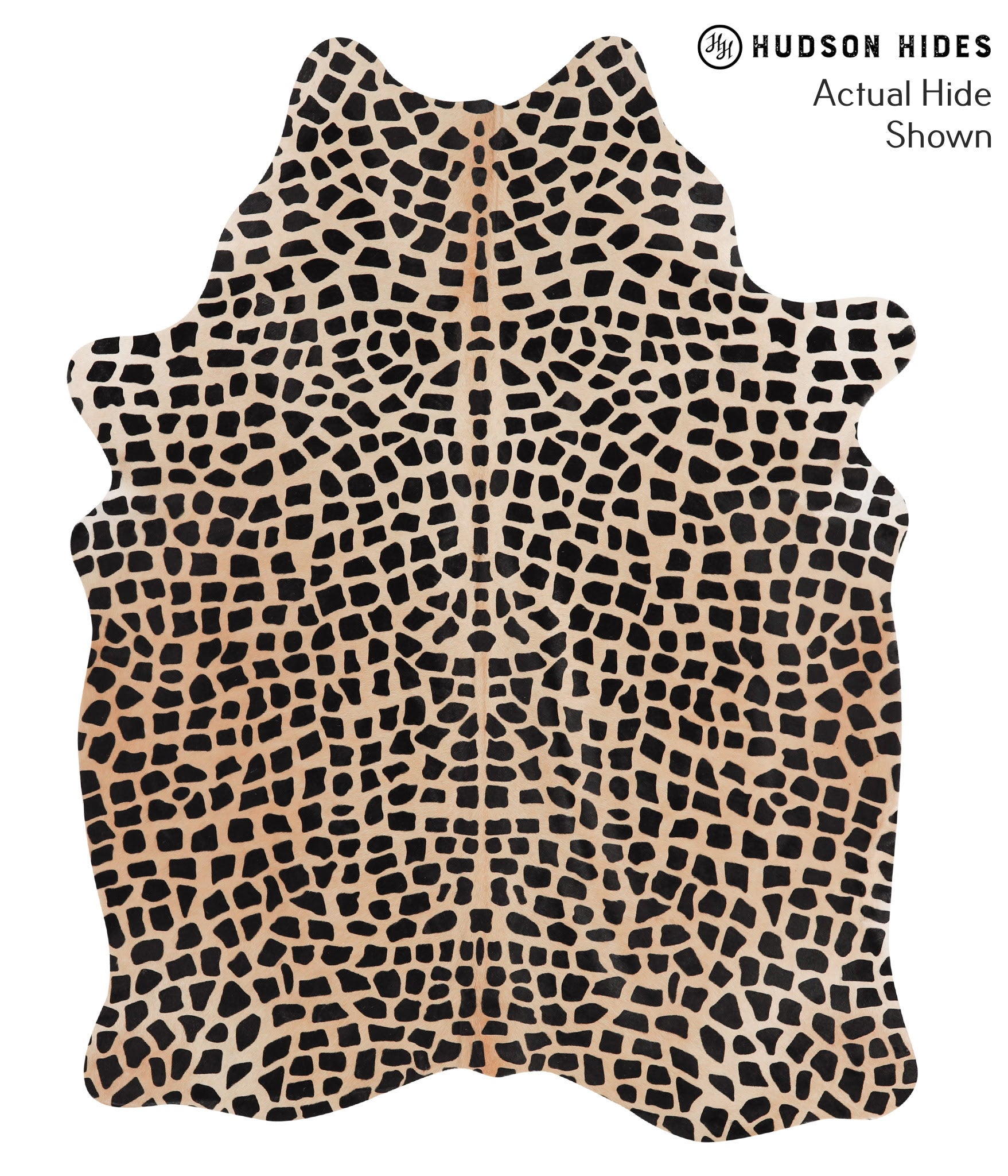 Giraffe Cowhide Rug #64876