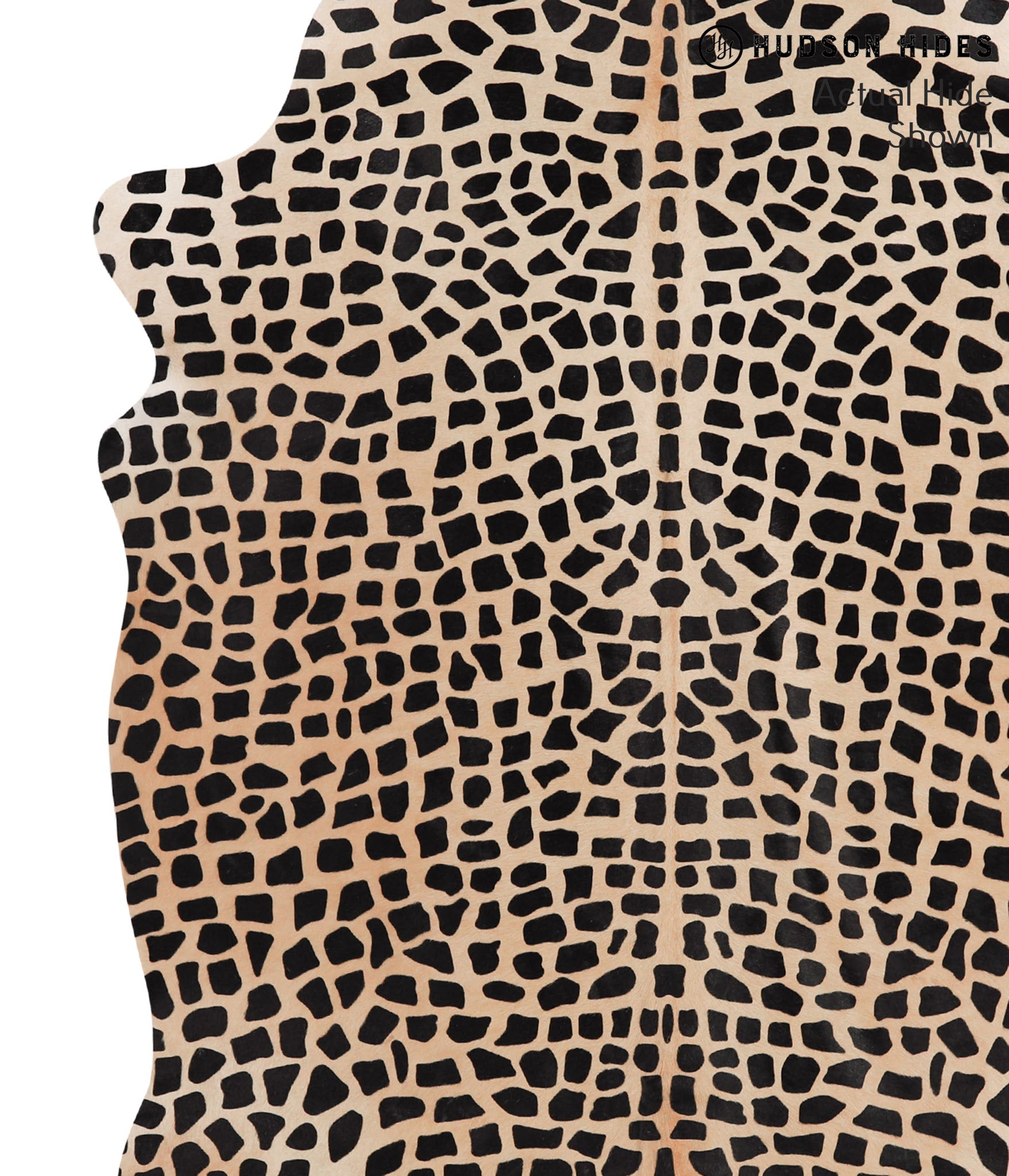 Giraffe Cowhide Rug #64876