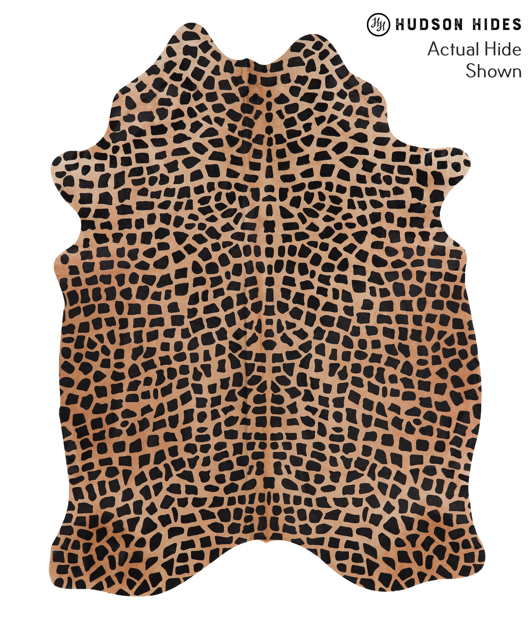 Giraffe Cowhide Rug #64890