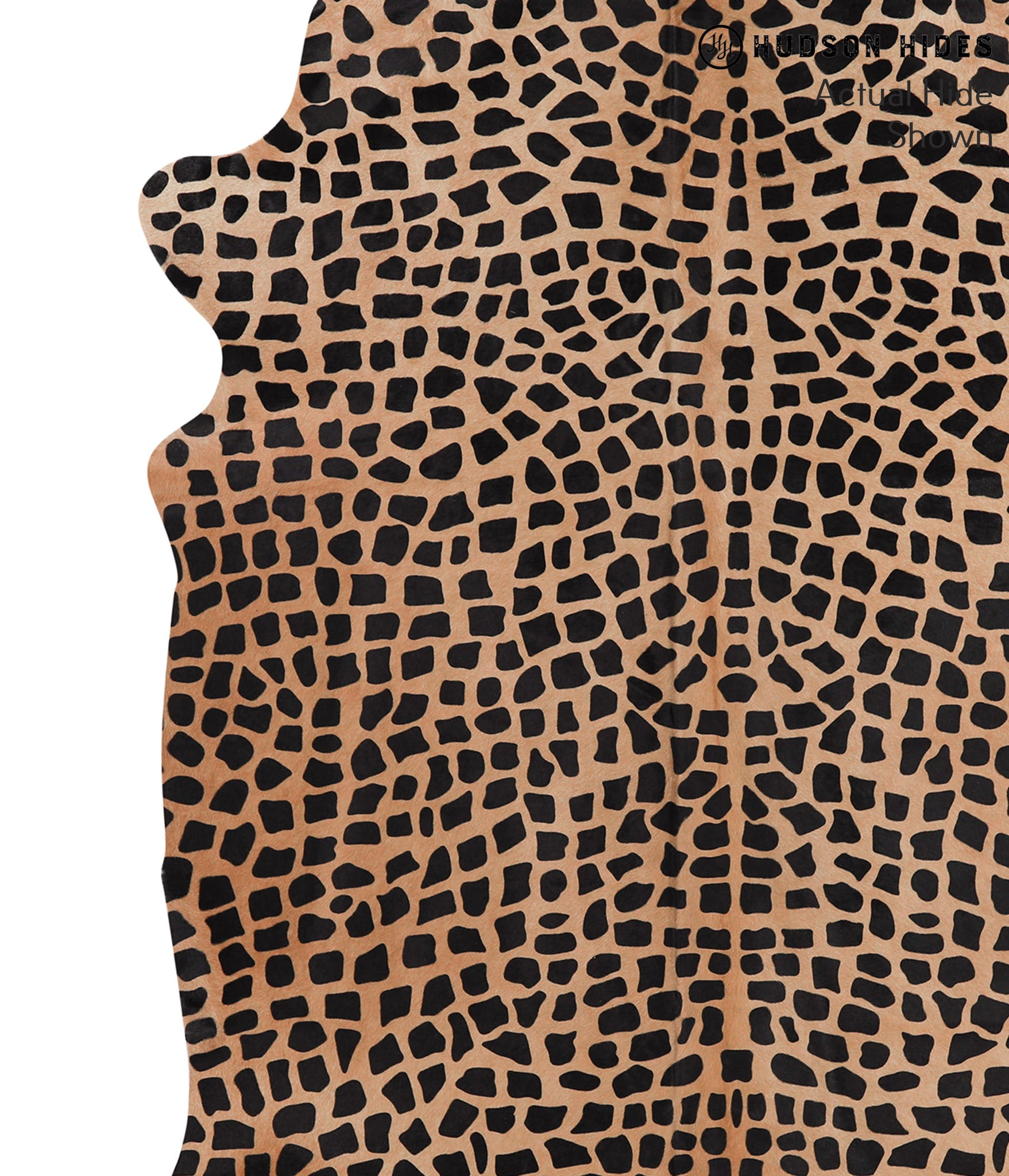 Giraffe Cowhide Rug #64890