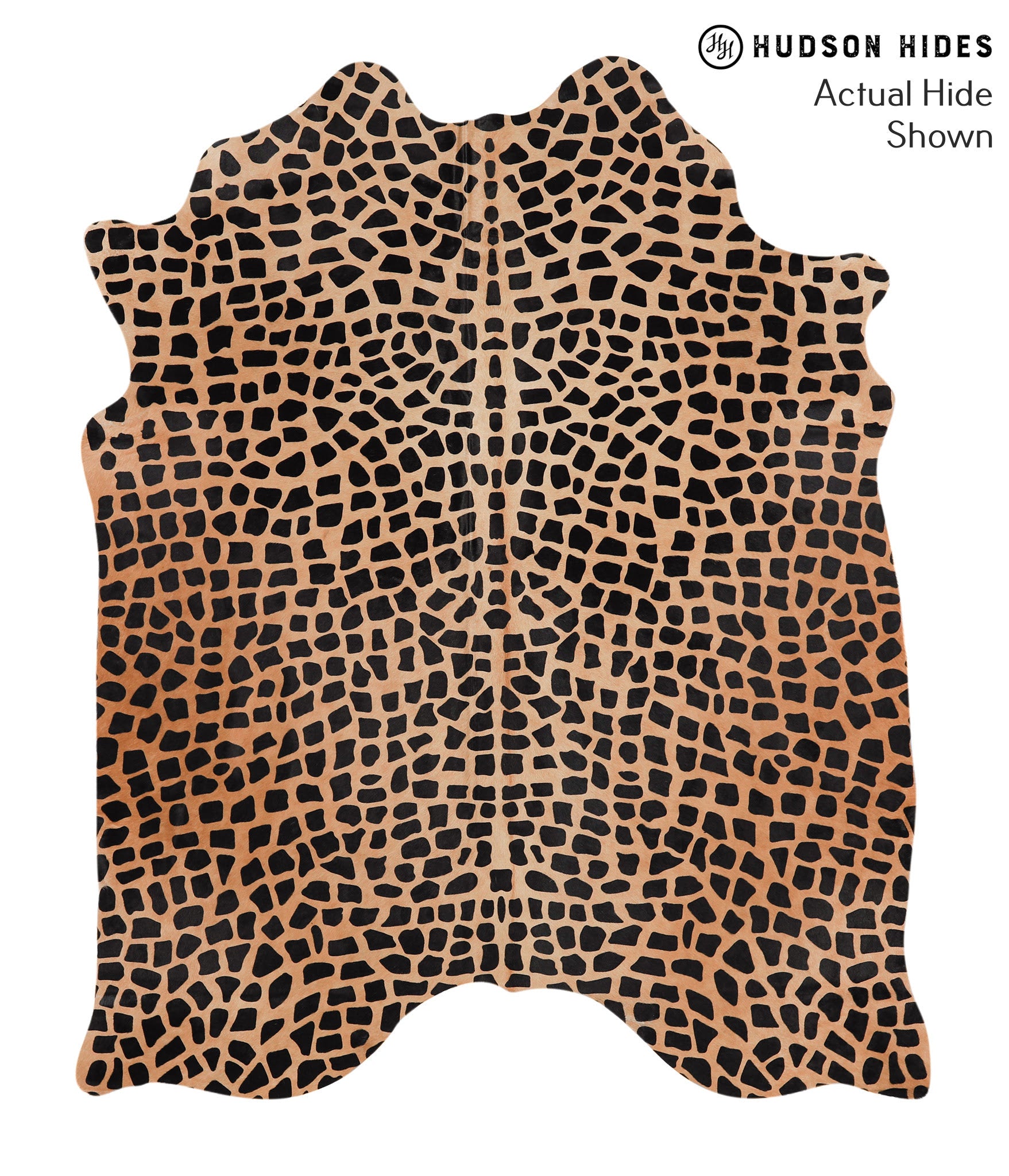 Giraffe Cowhide Rug #64893