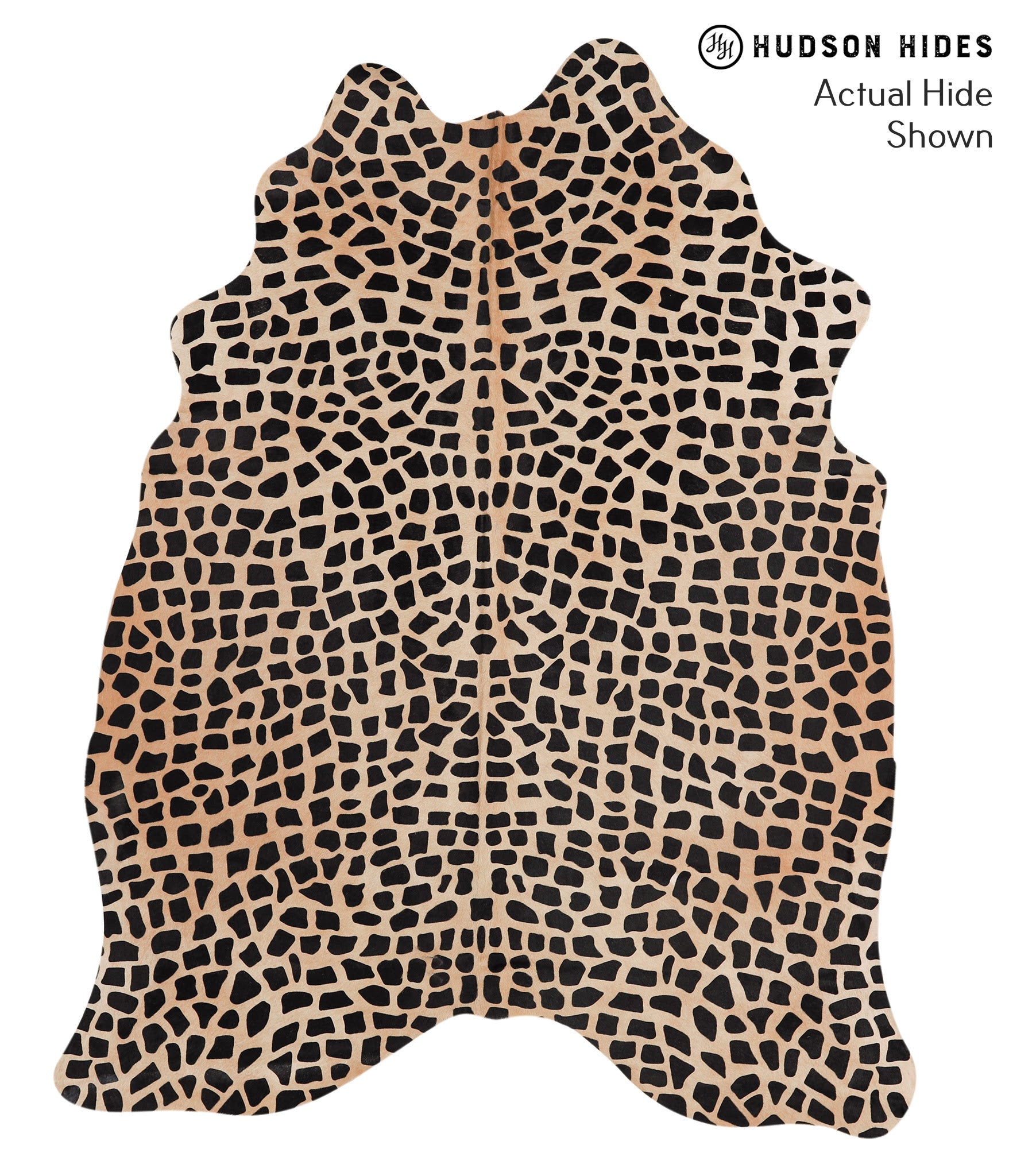 Giraffe Cowhide Rug #64897