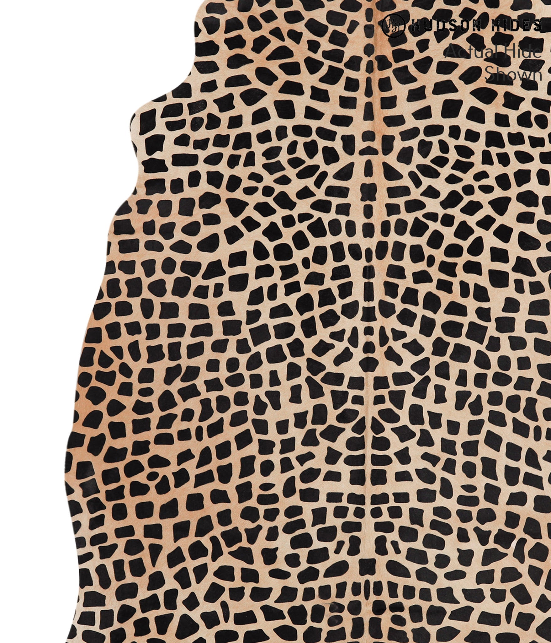 Giraffe Cowhide Rug #64897