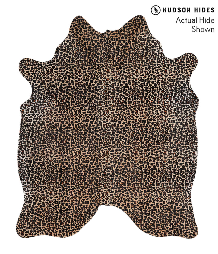 Jaguar Large Brazilian Cowhide Rug 6'7"H x 5'4"W #64900 by Hudson Hides