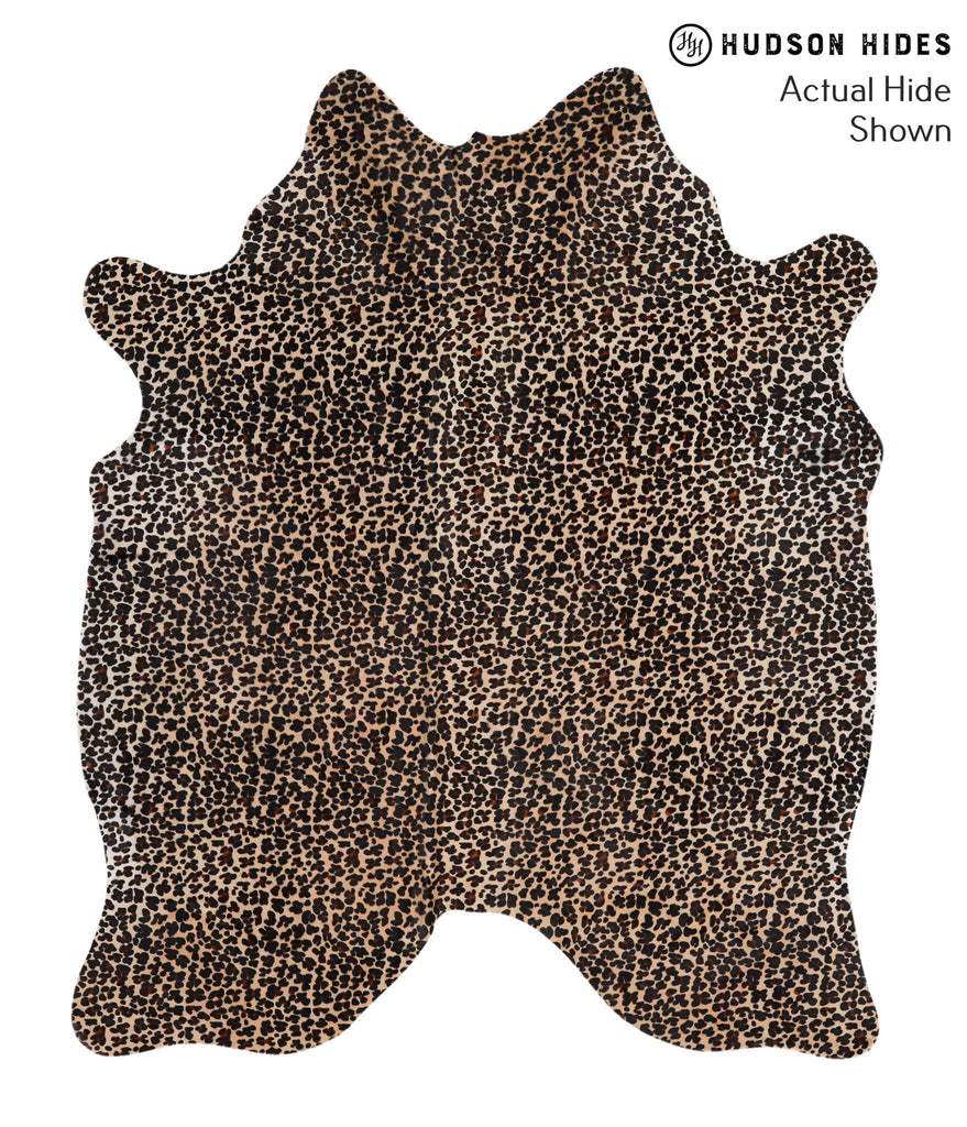 Jaguar Large Brazilian Cowhide Rug 6'7"H x 5'4"W #64900 by Hudson Hides