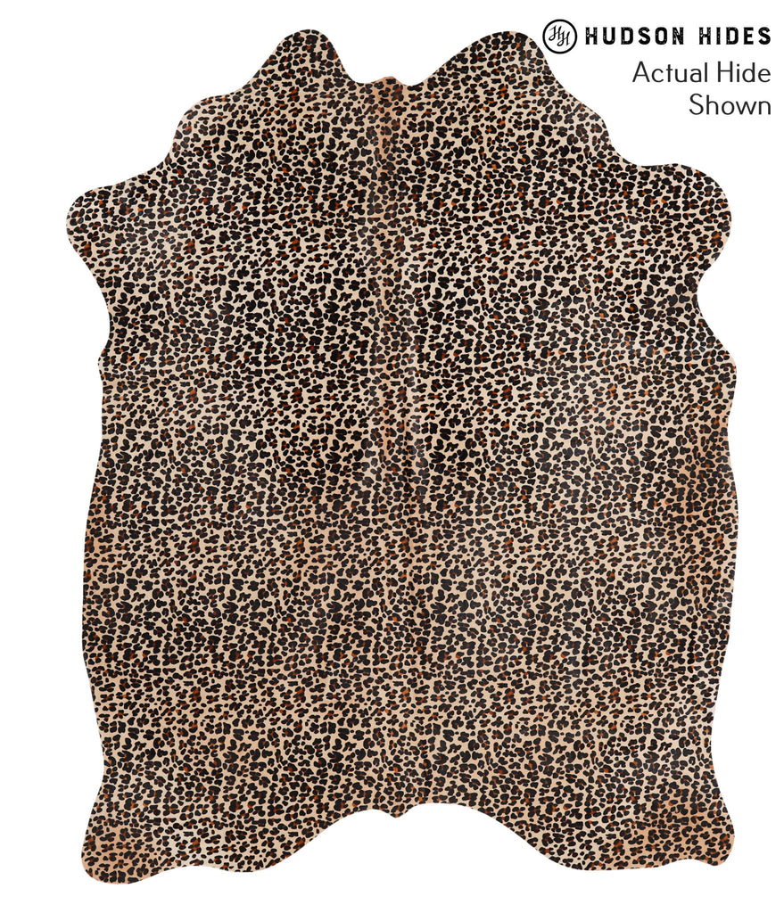 Jaguar Large Brazilian Cowhide Rug 6'10"H x 5'4"W #64914 by Hudson Hides
