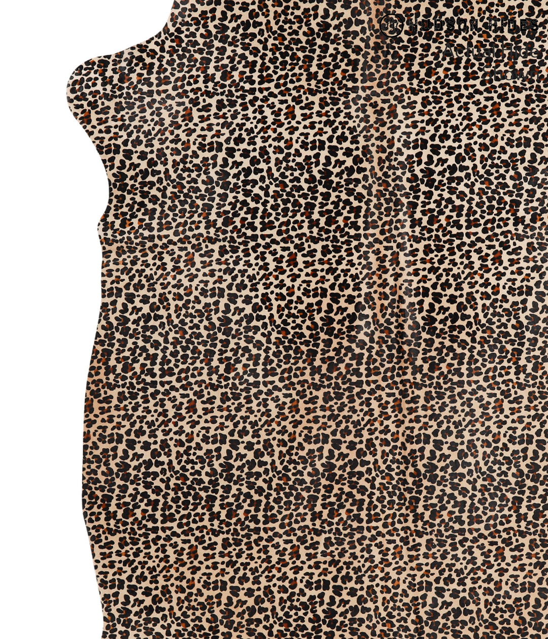 Jaguar Large Brazilian Cowhide Rug 6'10"H x 5'4"W #64914 by Hudson Hid