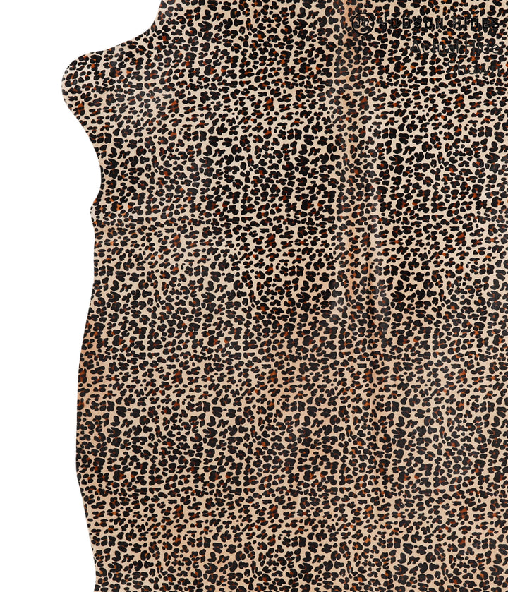 Jaguar Large Brazilian Cowhide Rug 6'10"H x 5'4"W #64914 by Hudson Hides