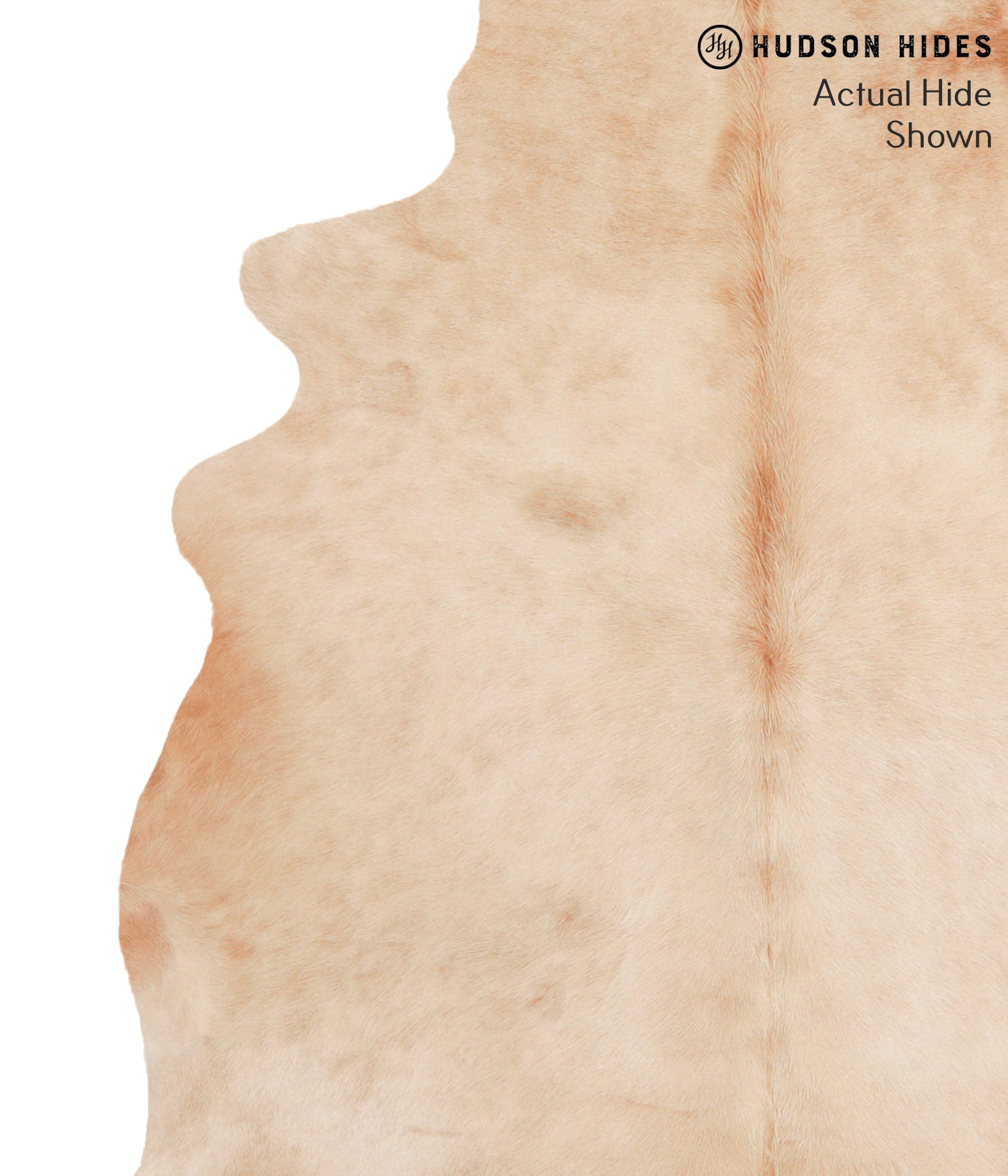 Beige Cowhide Rug #65039