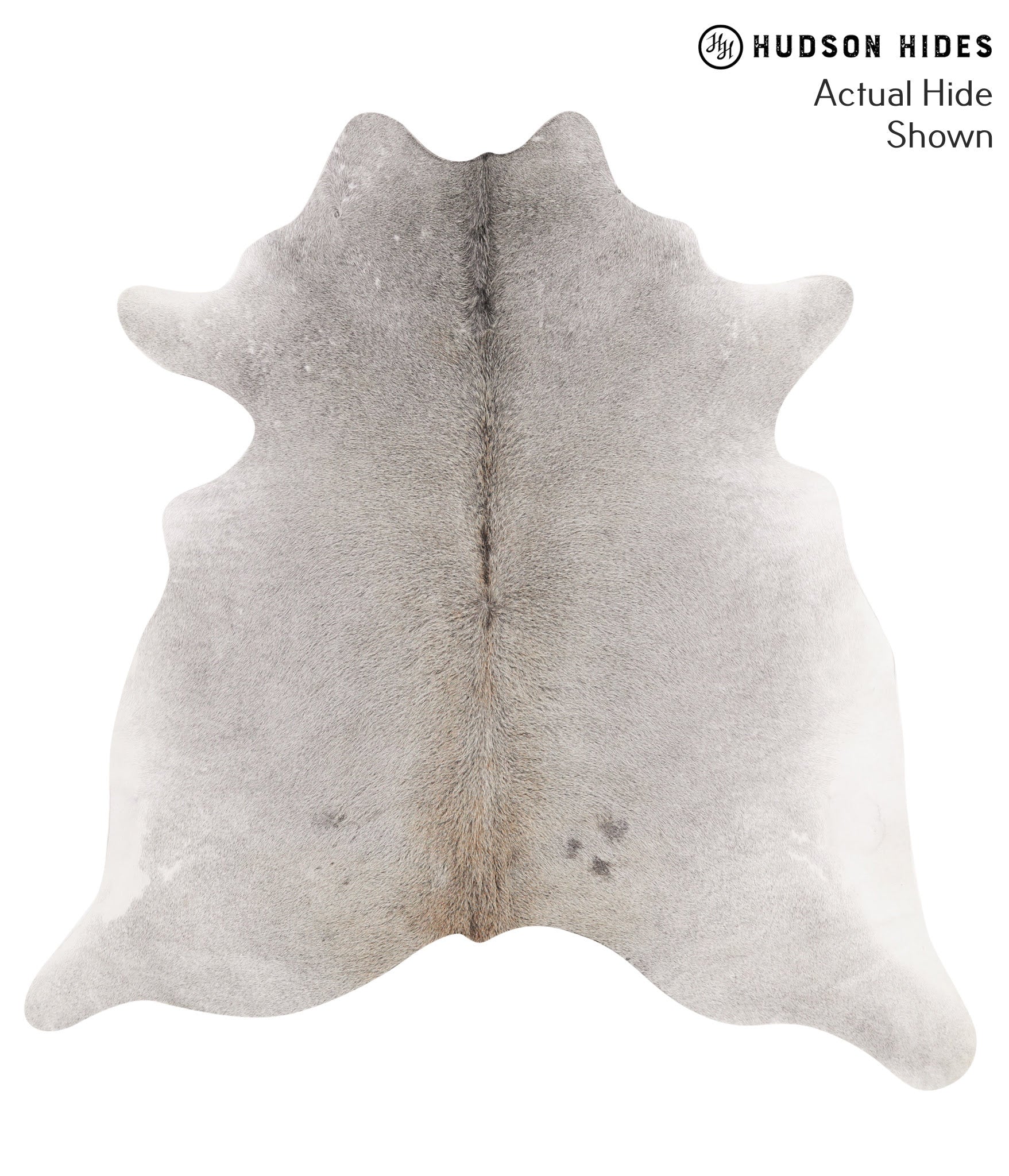 Medium Grey Cowhide Rug #65053