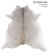 Medium Grey X-Large Brazilian Cowhide Rug 6'5"H x 6'3"W #65053 by Hudson Hides