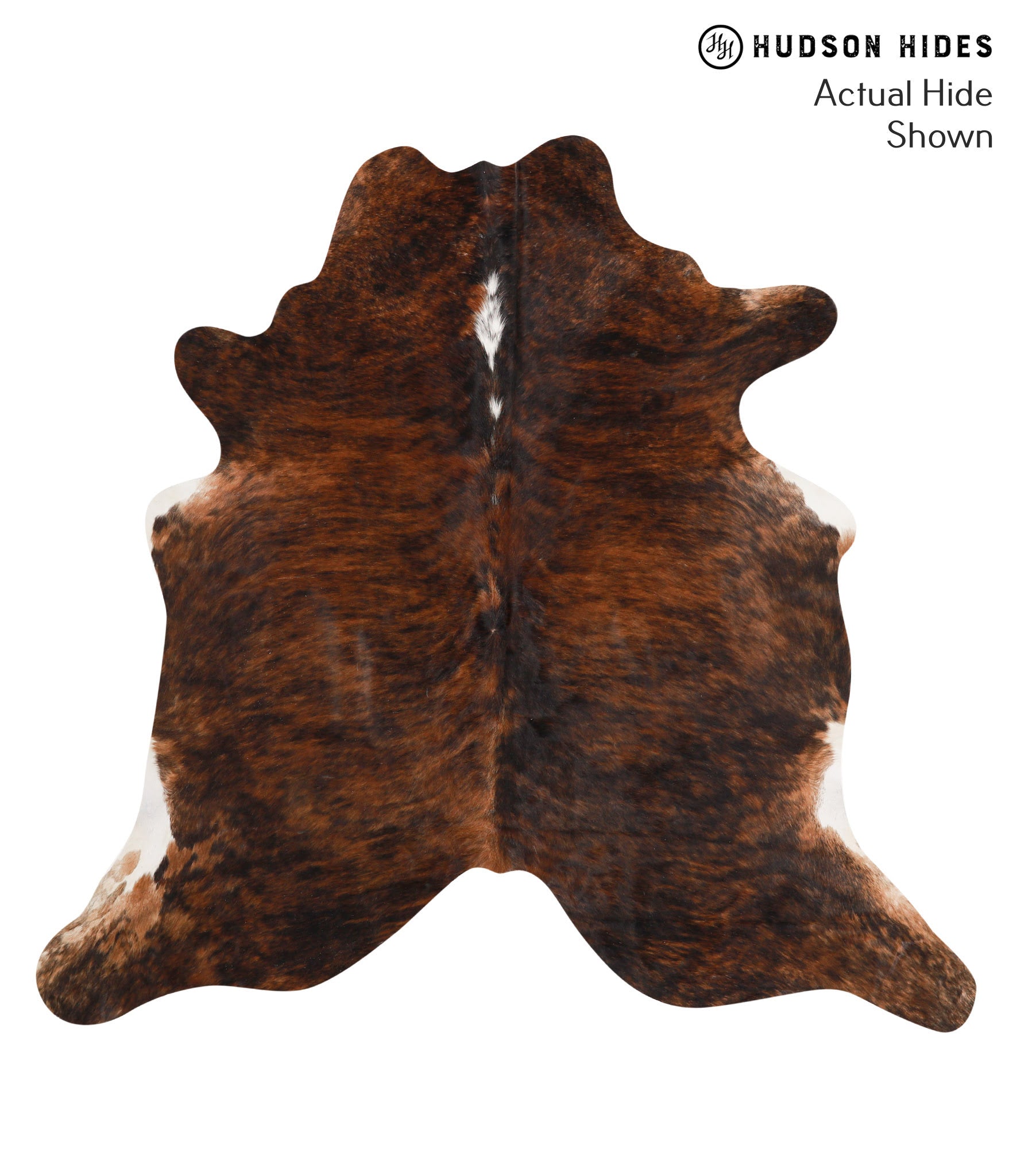 Dark Brindle Cowhide Rug #65098