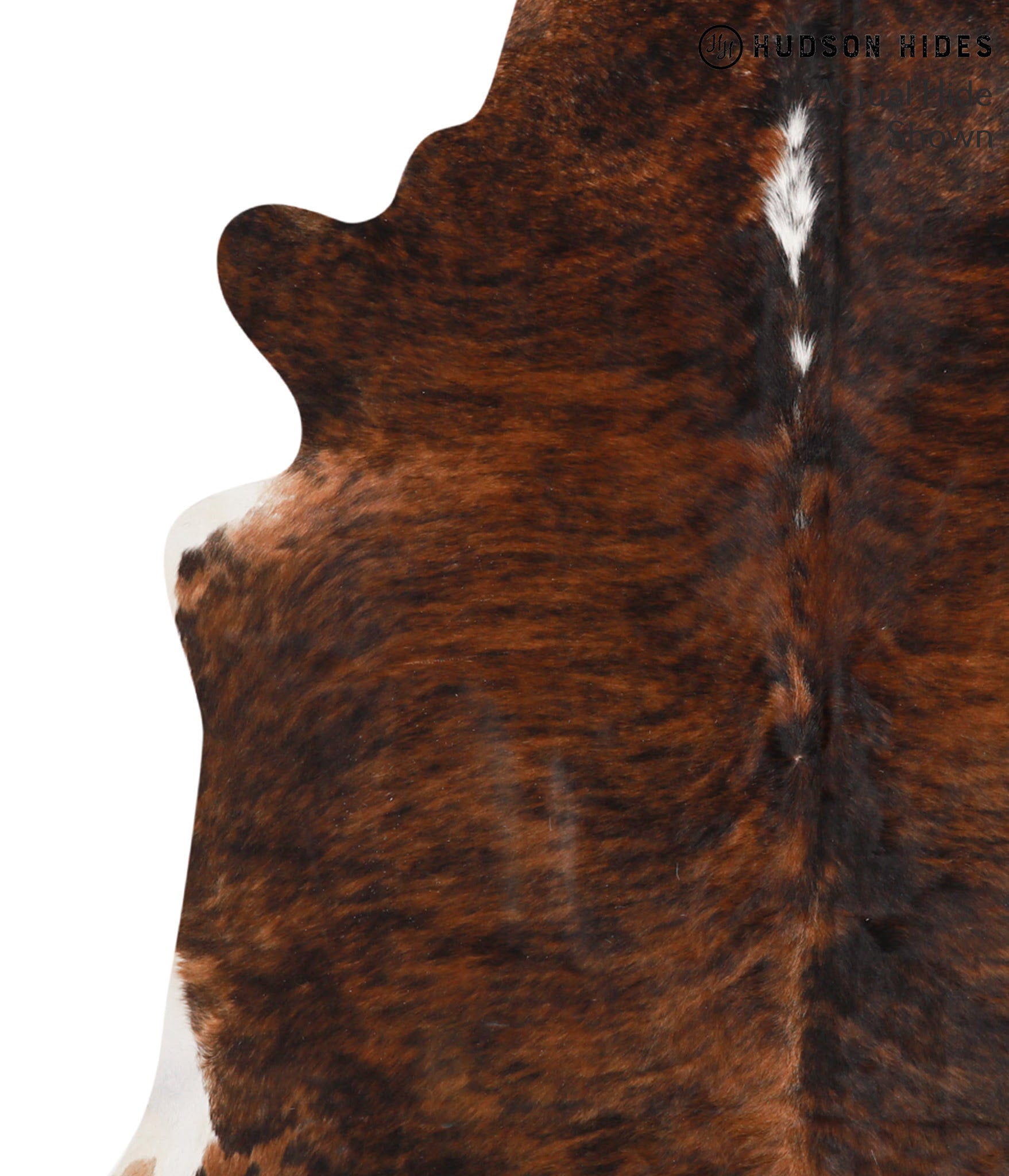 Dark Brindle Cowhide Rug #65098