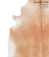 Beige X-Large Brazilian Cowhide Rug 6'11"H x 7'1"W #65144 by Hudson Hides