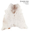 Salt and Pepper Brown Large Brazilian Cowhide Rug 5'11