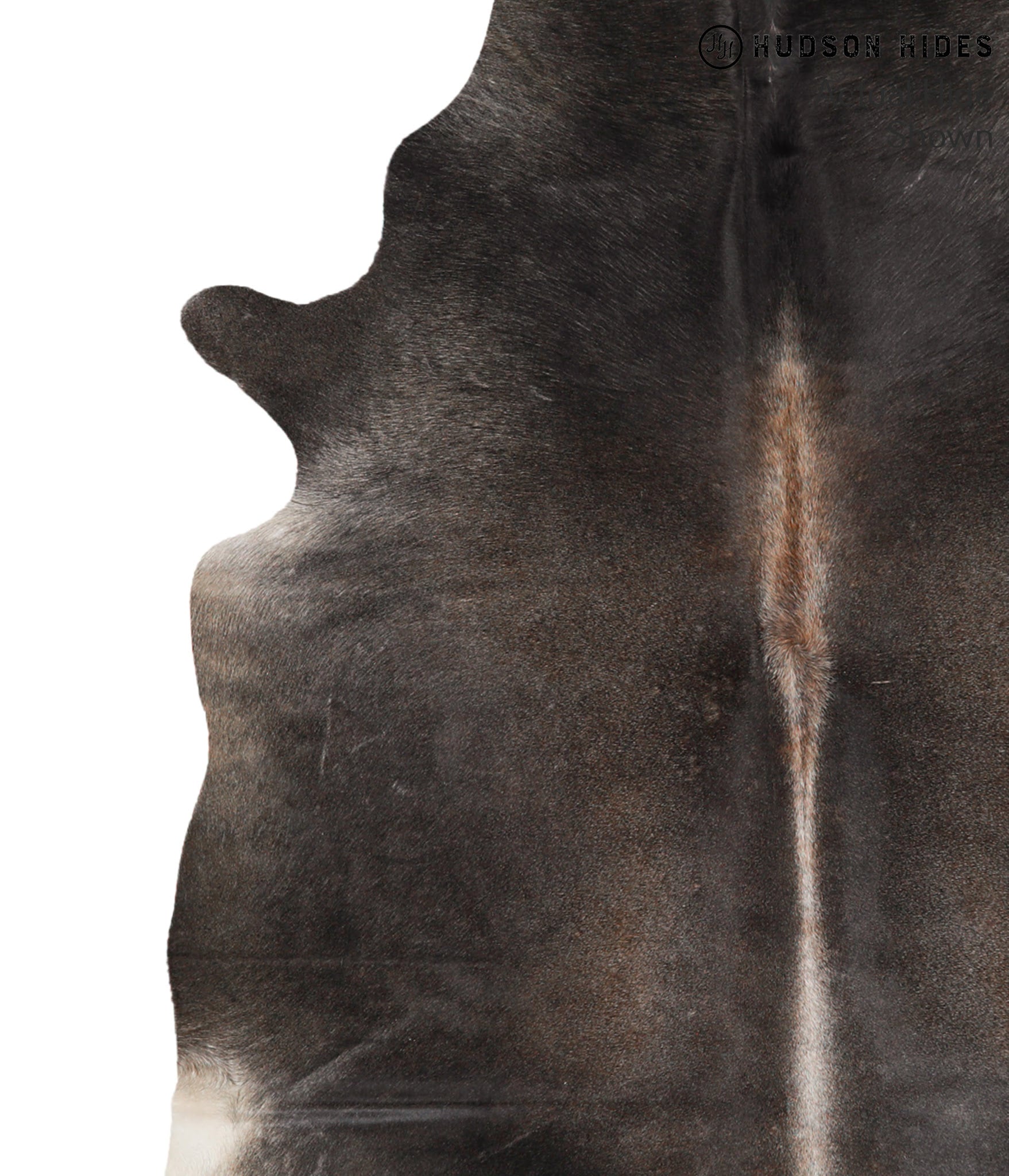 Dark Grey Cowhide Rug #65210