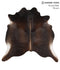Chocolate X-Large Brazilian Cowhide Rug 6'5