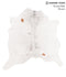 Salt and Pepper Brown Large Brazilian Cowhide Rug 6'4