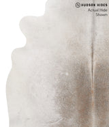Medium Grey X-Large Brazilian Cowhide Rug 6'7"H x 6'2"W #65334 by Hudson Hides