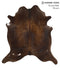 Chocolate X-Large Brazilian Cowhide Rug 7'2