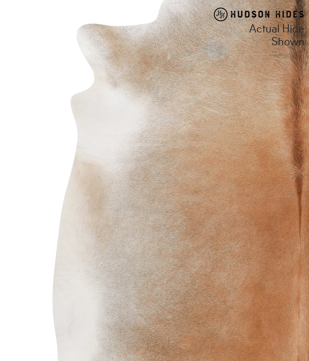 Grey with Beige X-Large Brazilian Cowhide Rug 6'11"H x 6'10"W #66101 b