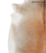 Grey with Beige X-Large Brazilian Cowhide Rug 6'11"H x 6'10"W #66101 by Hudson Hides