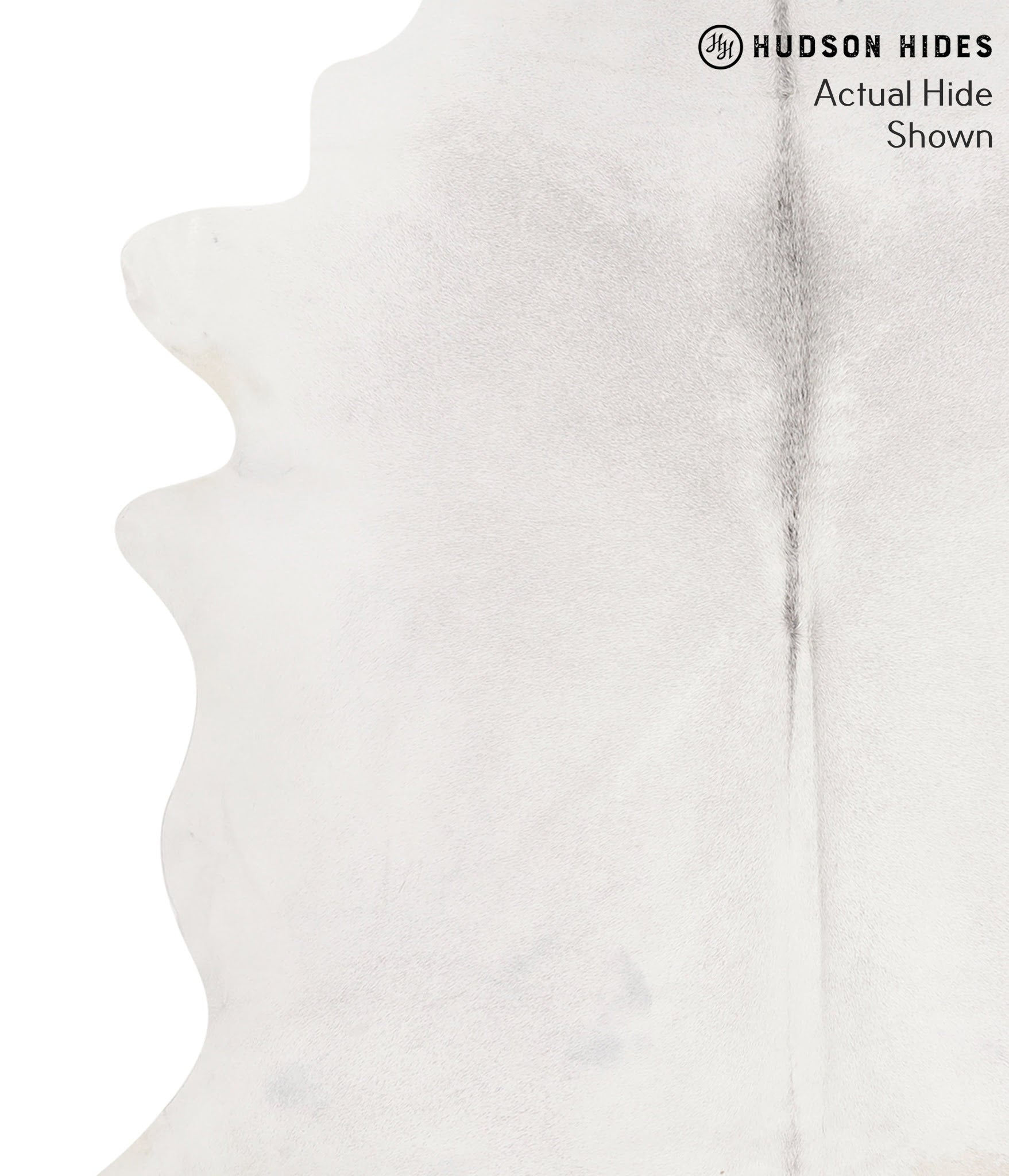 Light Grey Cowhide Rug #66183