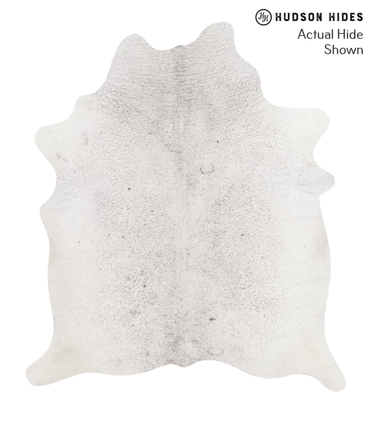 Salt and Pepper Black Large Brazilian Cowhide Rug 6'8"H x 5'8"W #66222 by Hudson Hides