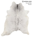Salt and Pepper Black X-Large Brazilian Cowhide Rug 7'2"H x 5'11"W #66255 by Hudson Hides