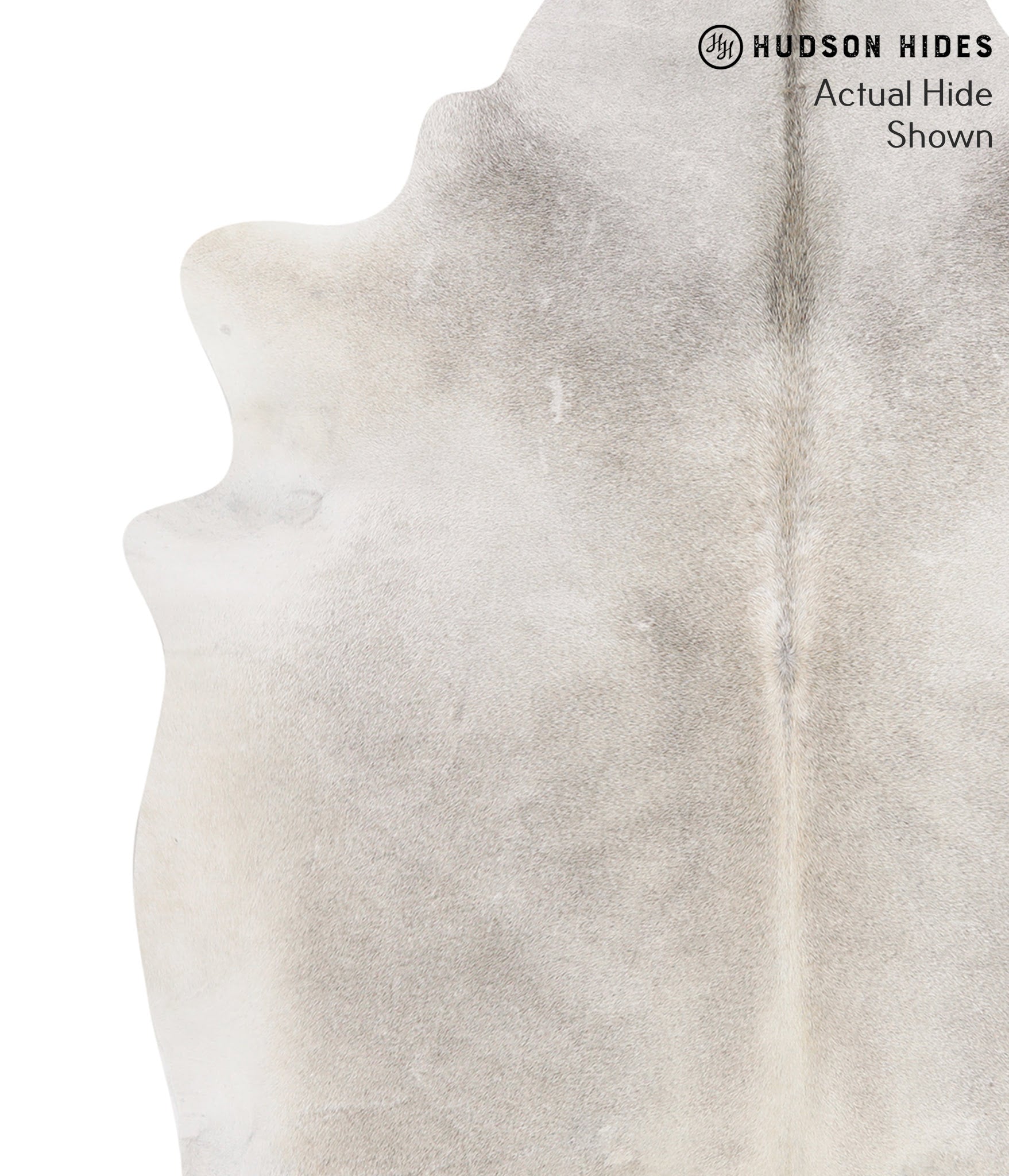 Light Grey Cowhide Rug #66276