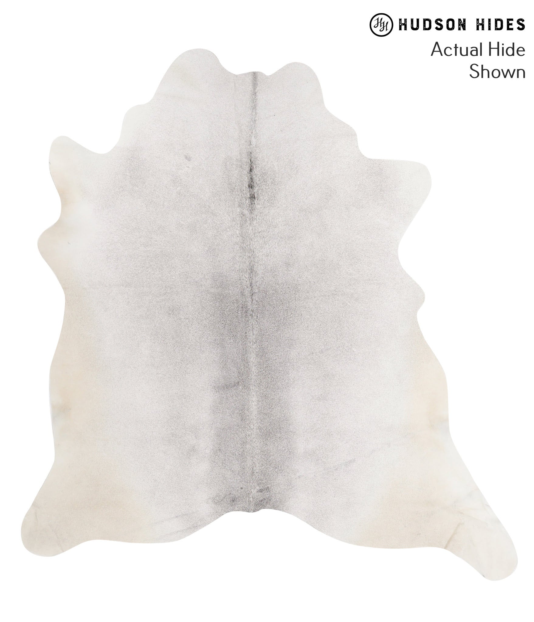 Light Grey Cowhide Rug #66442