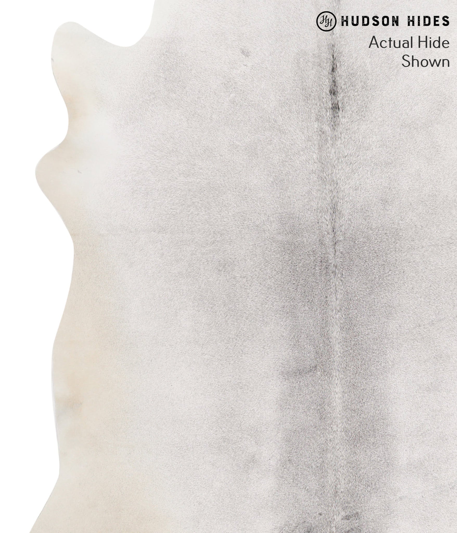 Light Grey Cowhide Rug #66442