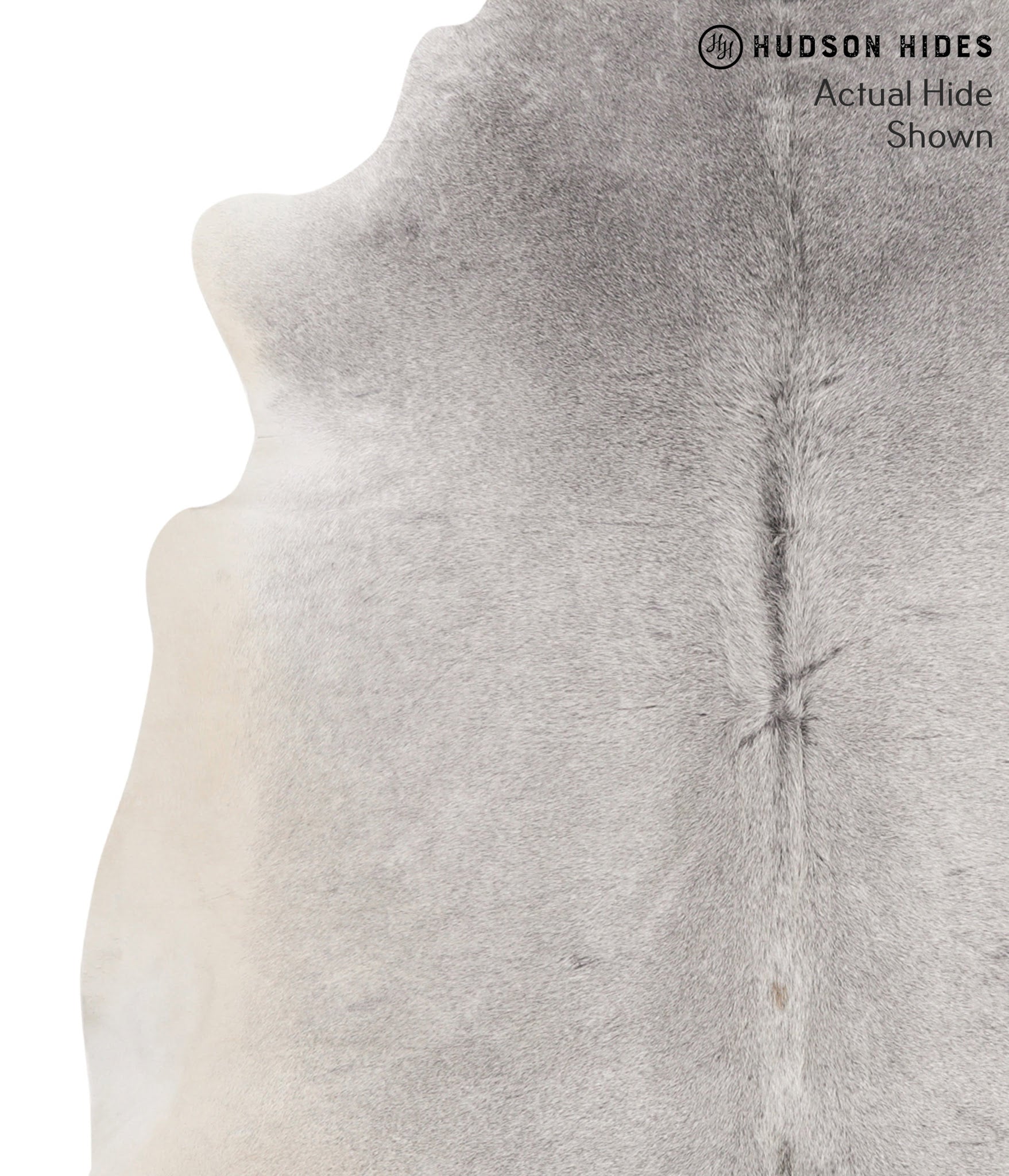 Medium Grey Cowhide Rug #66472