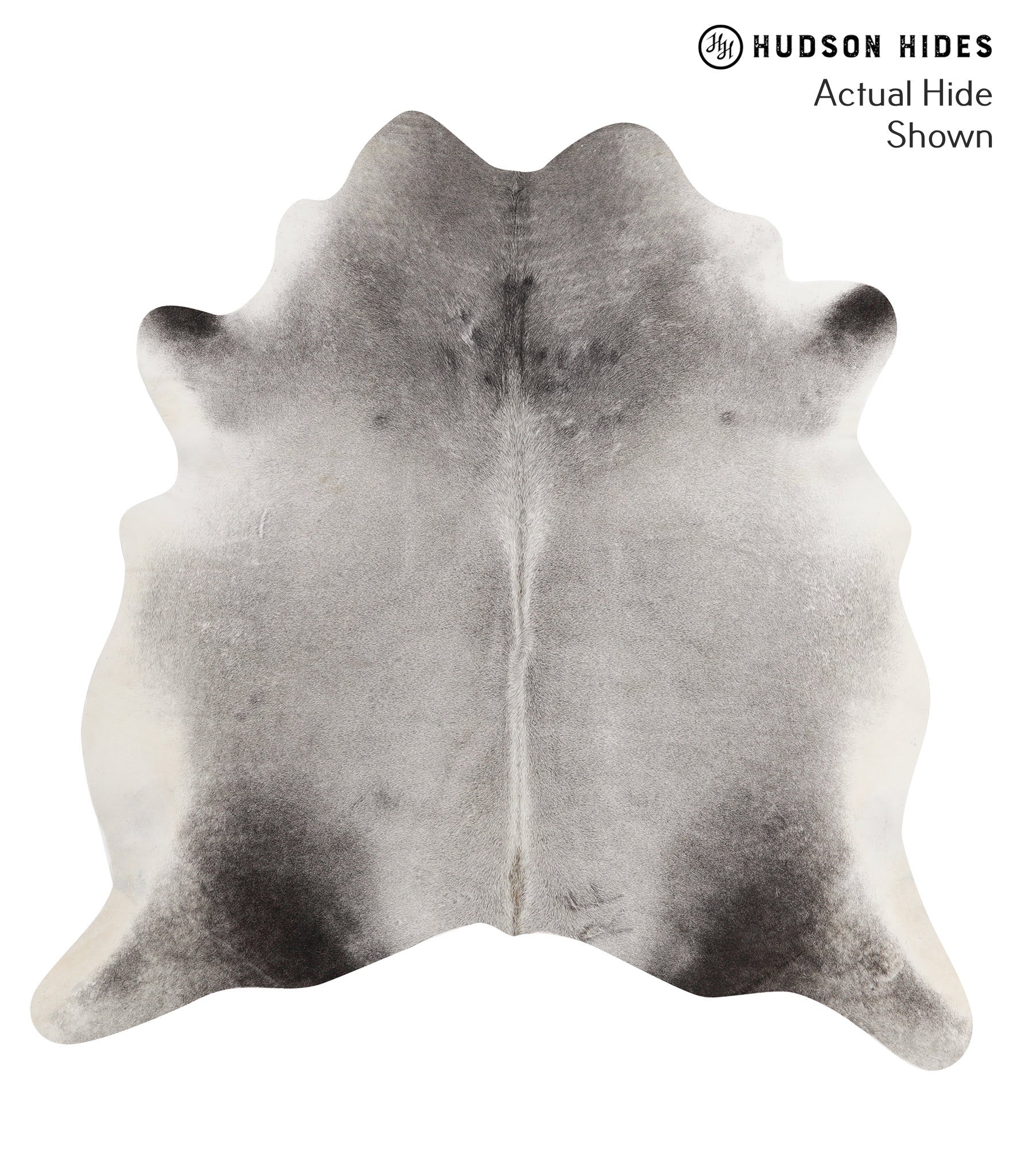 Medium Grey Cowhide Rug #66496