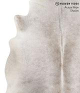 Medium Grey X-Large Brazilian Cowhide Rug 6'5"H x 6'7"W #66891 by Hudson Hides