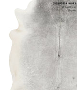 Medium Grey X-Large Brazilian Cowhide Rug 6'8"H x 6'3"W #67006 by Hudson Hides