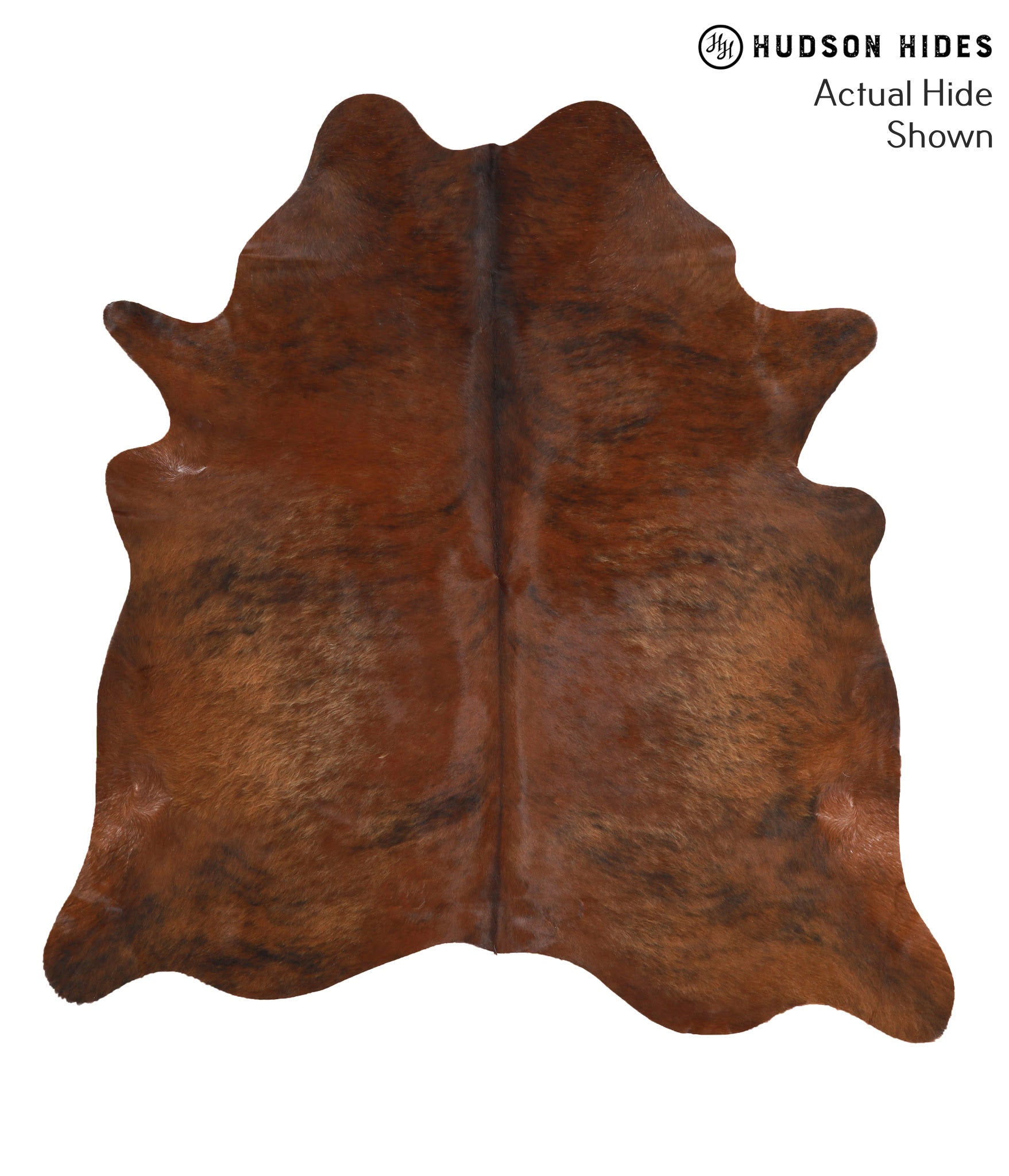 Dark Brindle Cowhide Rug #67140