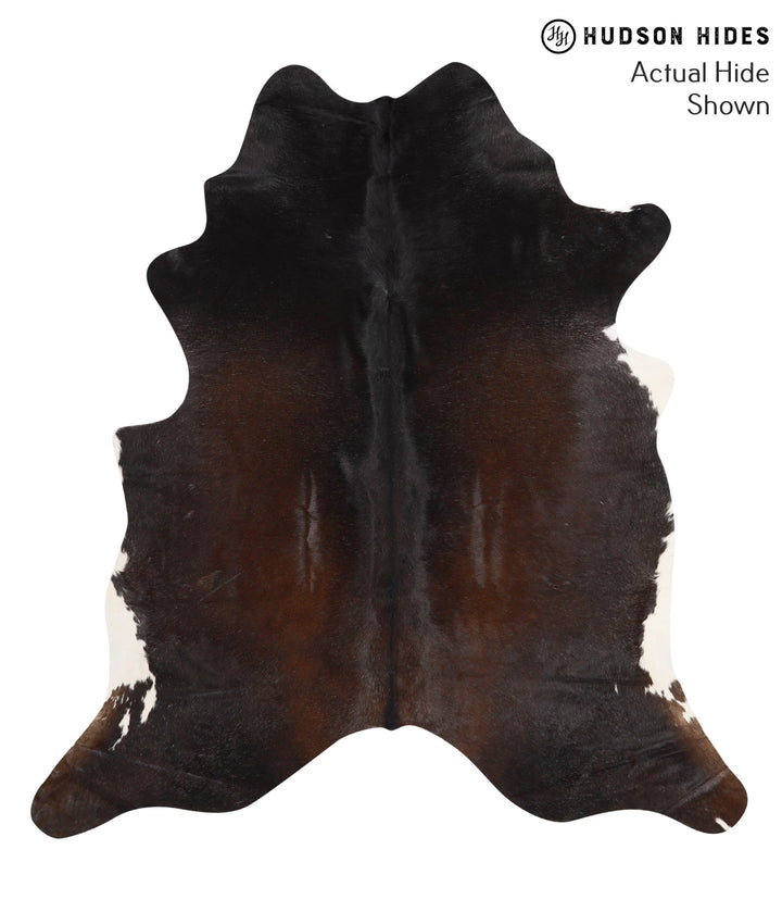 Chocolate X-Large Brazilian Cowhide Rug 6'8"H x 6'0"W #67188 by Hudson Hides
