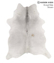 Medium Grey X-Large Brazilian Cowhide Rug 7'4"H x 5'10"W #67243 by Hudson Hides