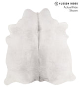 Medium Grey Large Brazilian Cowhide Rug 6'5"H x 6'1"W #67245 by Hudson Hides