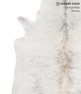 Grey Brindle X-Large Brazilian Cowhide Rug 6'7"H x 6'4"W #68323 by Hudson Hides