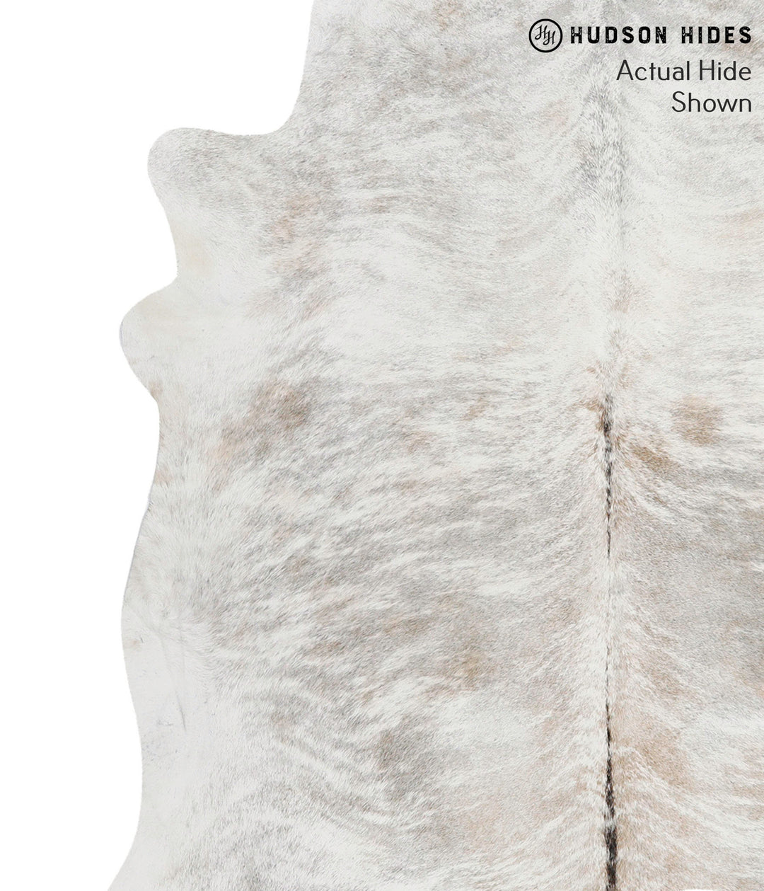 Grey Brindle X-Large Brazilian Cowhide Rug 6'10"H x 6'5"W #68610 by Hu