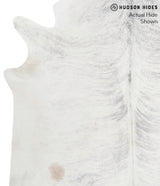 Grey Brindle X-Large Brazilian Cowhide Rug 6'11"H x 6'9"W #68643 by Hudson Hides