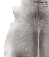 Medium Grey X-Large Brazilian Cowhide Rug 6'9"H x 6'8"W #68801 by Hudson Hides
